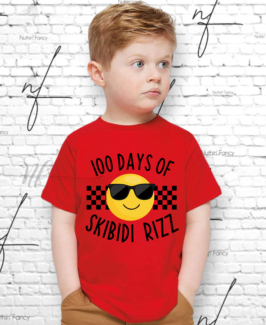 100 Skibidi Rizz Days
