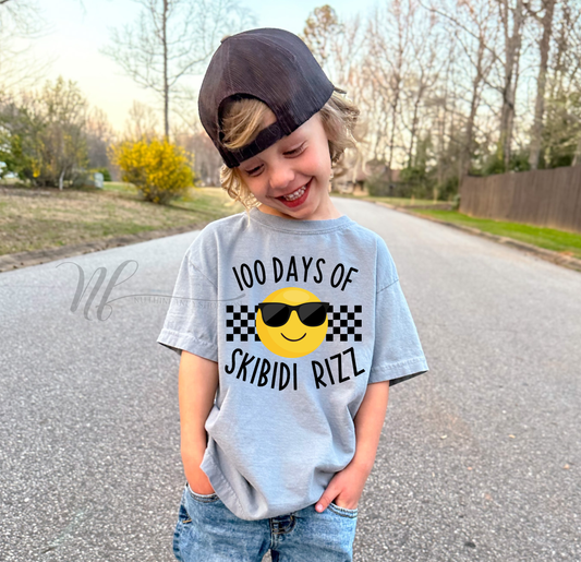 100 Skibidi Rizz Days, Grey