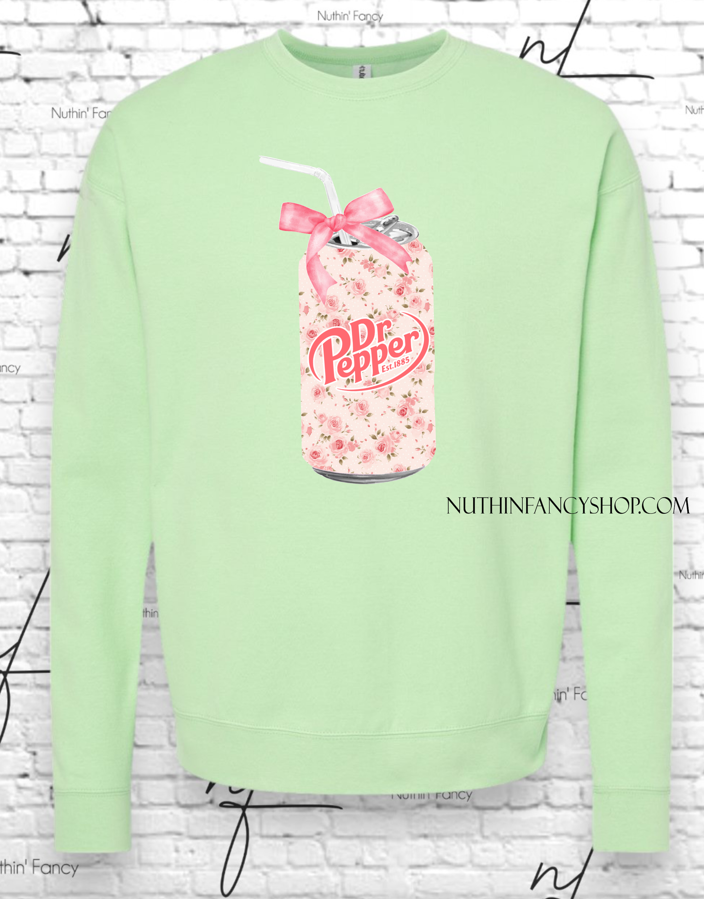 Floral Dr Pepper Girly