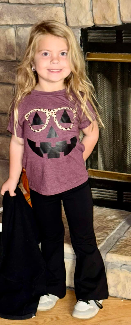 Leopard Glasses Jack O Lantern
