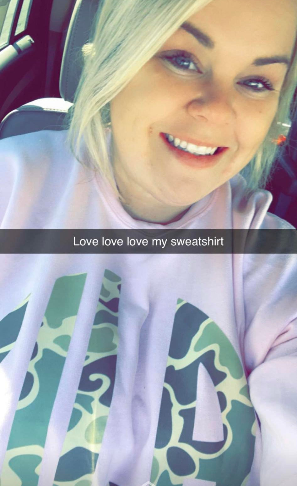 Camo Monogram on Light Pink