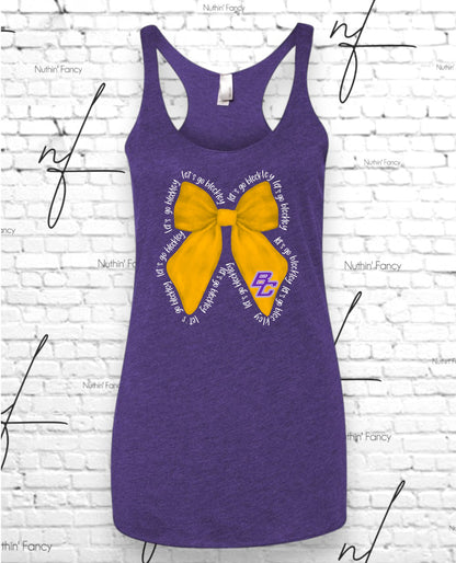 Let's Go Bleckley Preppy Bow