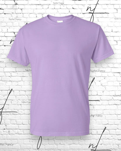SWLE Preppy Blue Floral on Light Purple