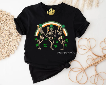 Rainbow Skellie Black