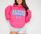 Preppy Floral Raiders on Hot Pink