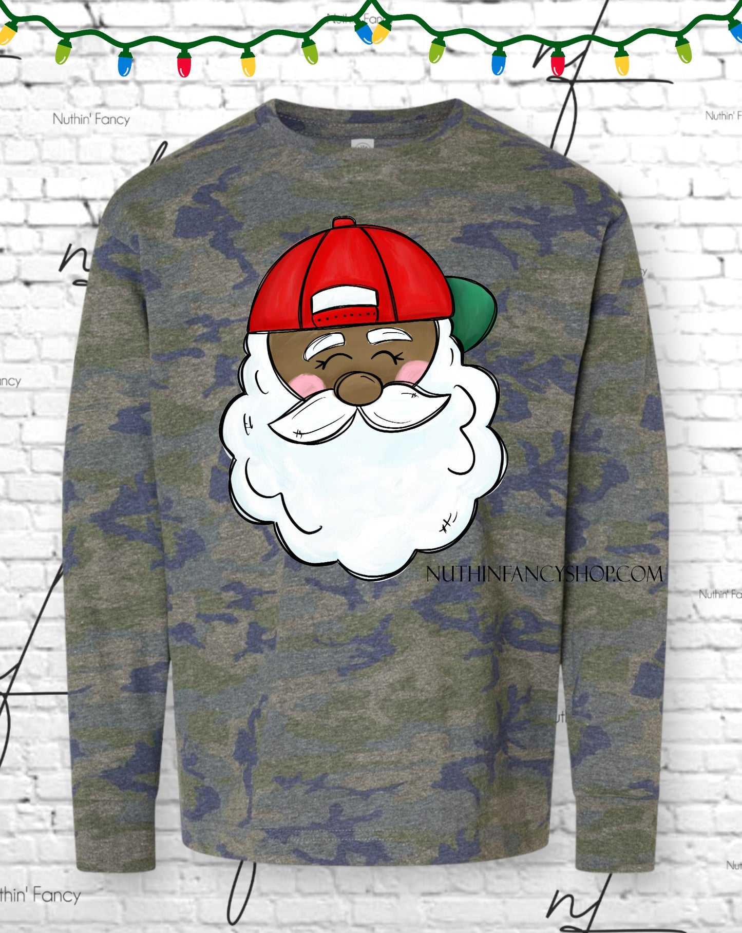 Cool Brown Santa