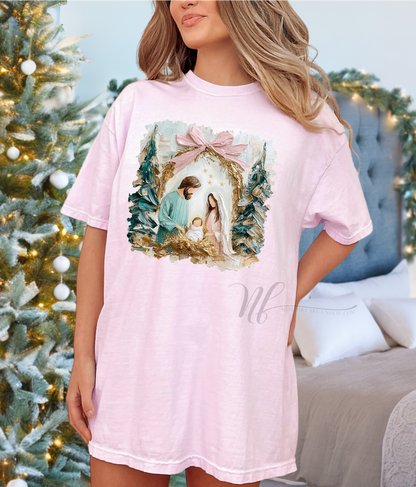 Brush Stroke Nativity