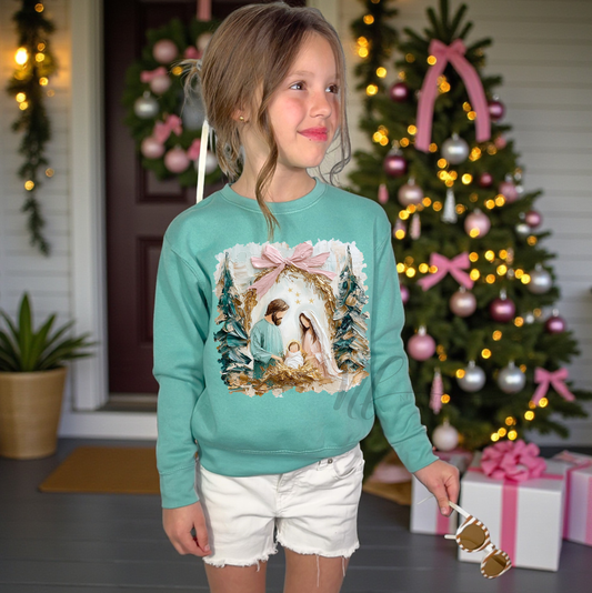 Brush Stroke Nativity