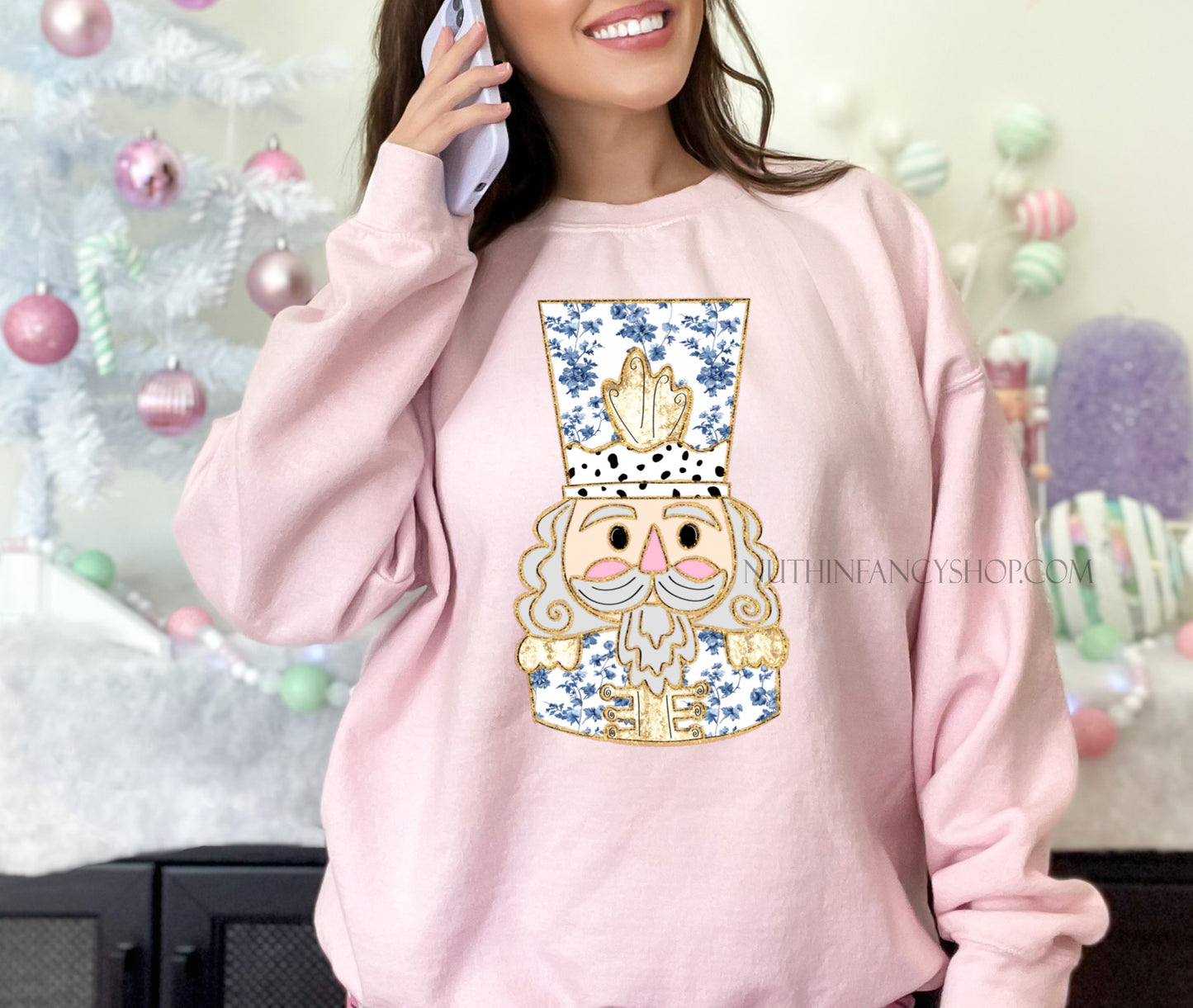 Floral Nutcracker Pink