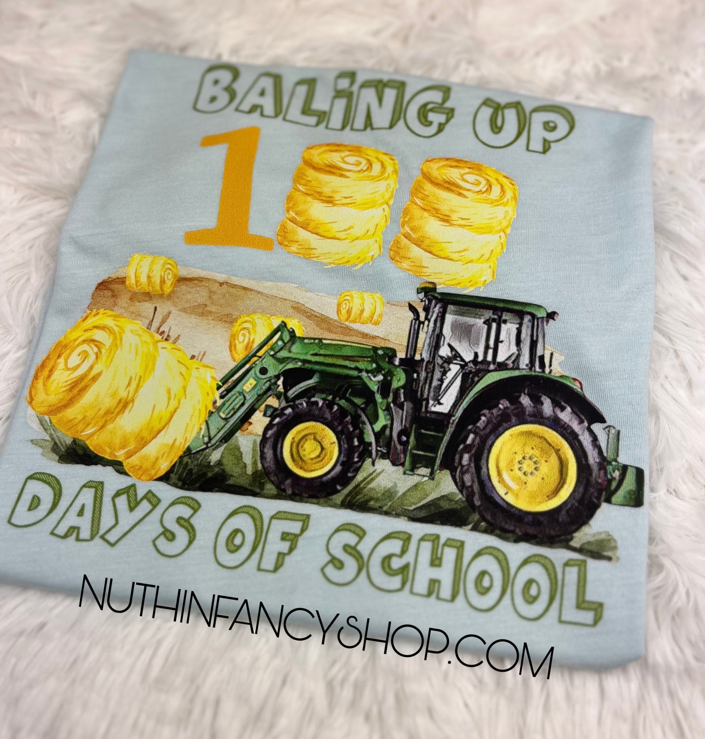 Baling Up 100 Days of School