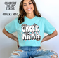 Leopard Poms Cheer Mama