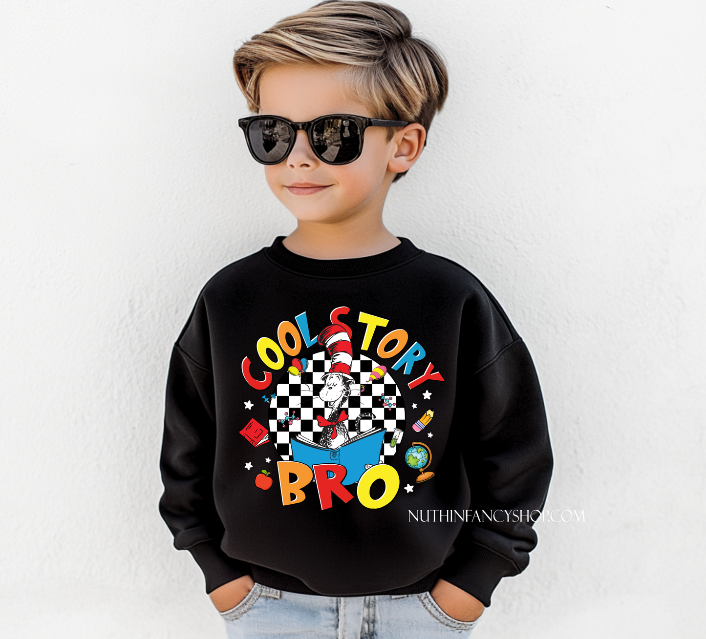 Checkered Cool Story Bro