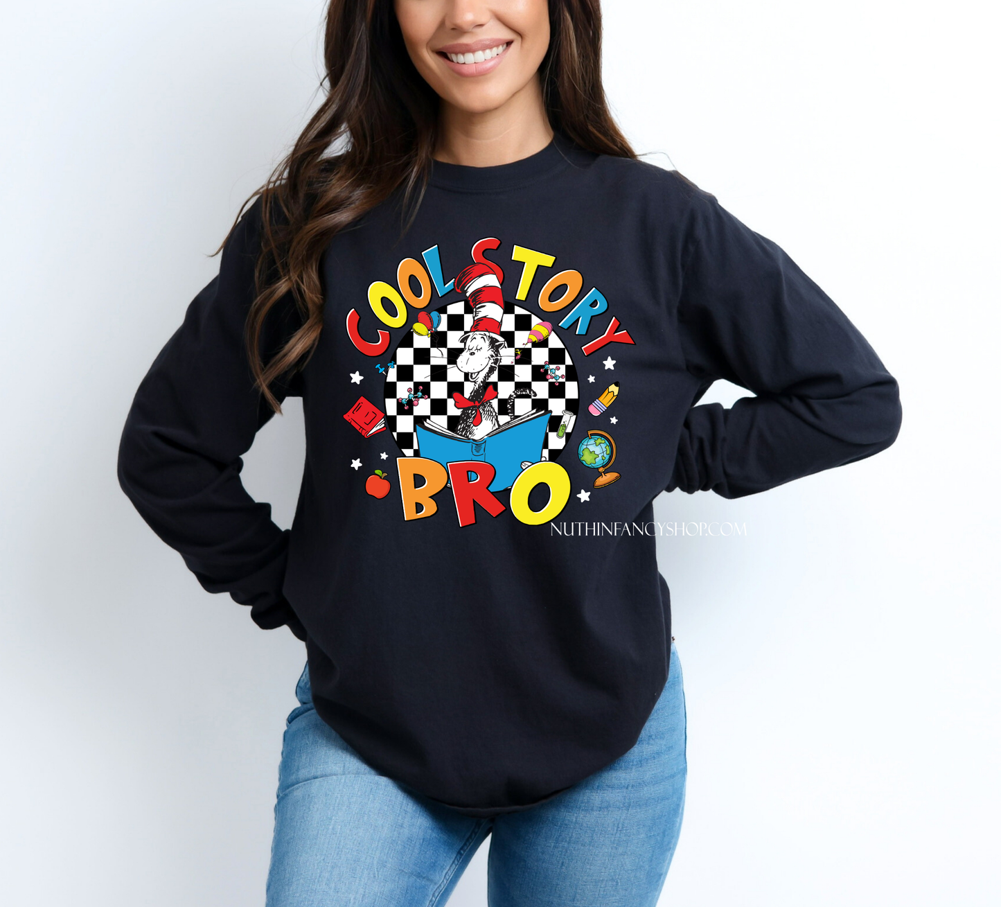 Checkered Cool Story Bro