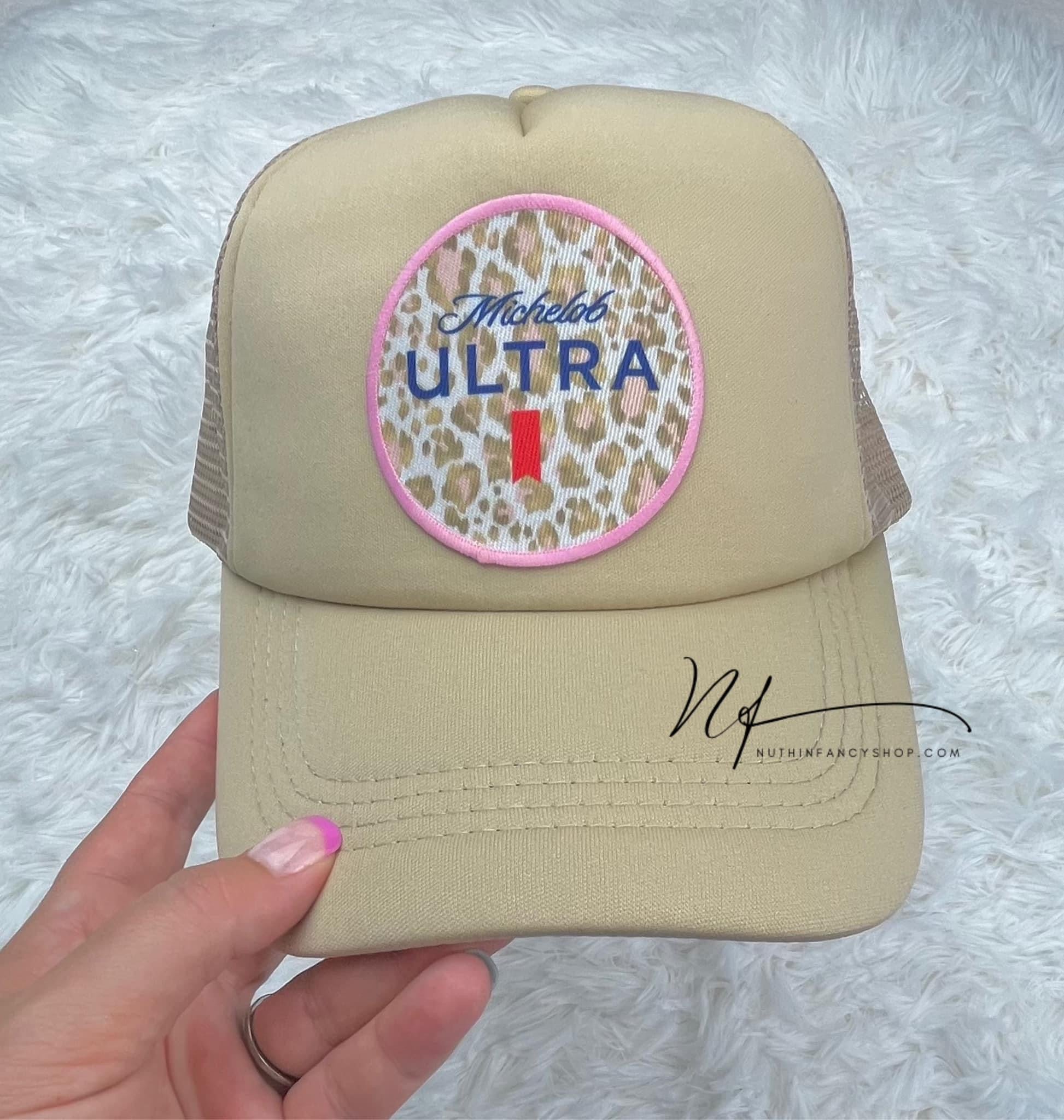 Pink Rv Hat Light Pink Ultra Trucker Hat – Nuthin' Fancy