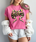 Falcons Hand Drawn Bow on Pink