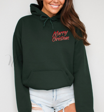Merry Christmas Camo on Green