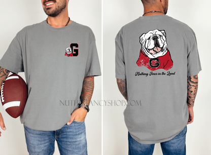 Front and Back Hand Drawn Finer in the Land
