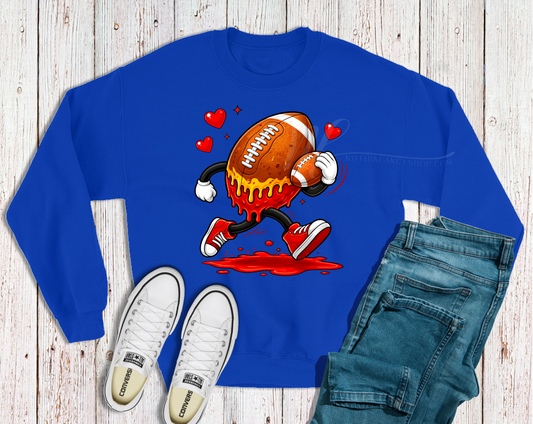 Boys Valentines Football Drip