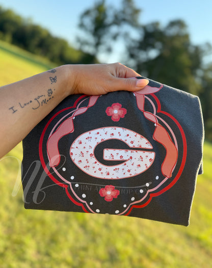 Grandmillennial Georgia on Grey