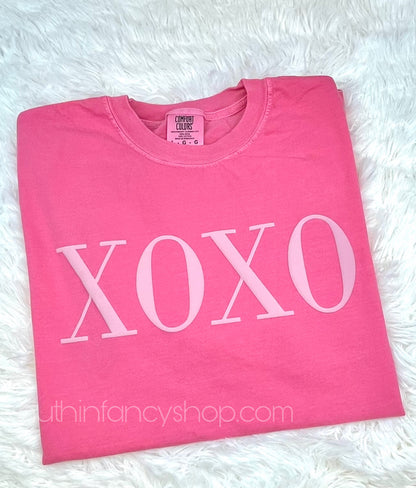 XOXO Puff, Hot Pink