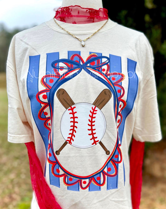 Striped Baseball Coquette