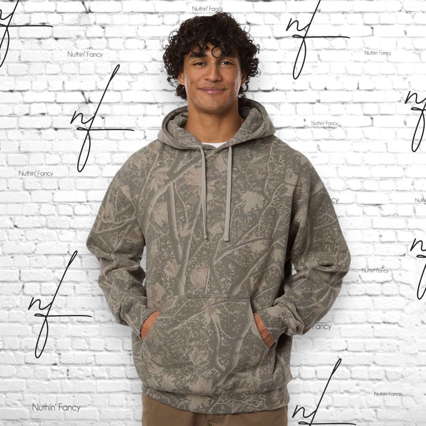 All Vintage Washed Camo Hoodie Designs