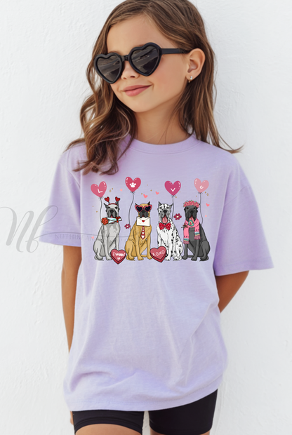 I Woof You Valentine Dogs