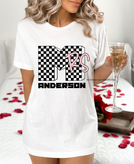 MRS Checkered Entertainment Style