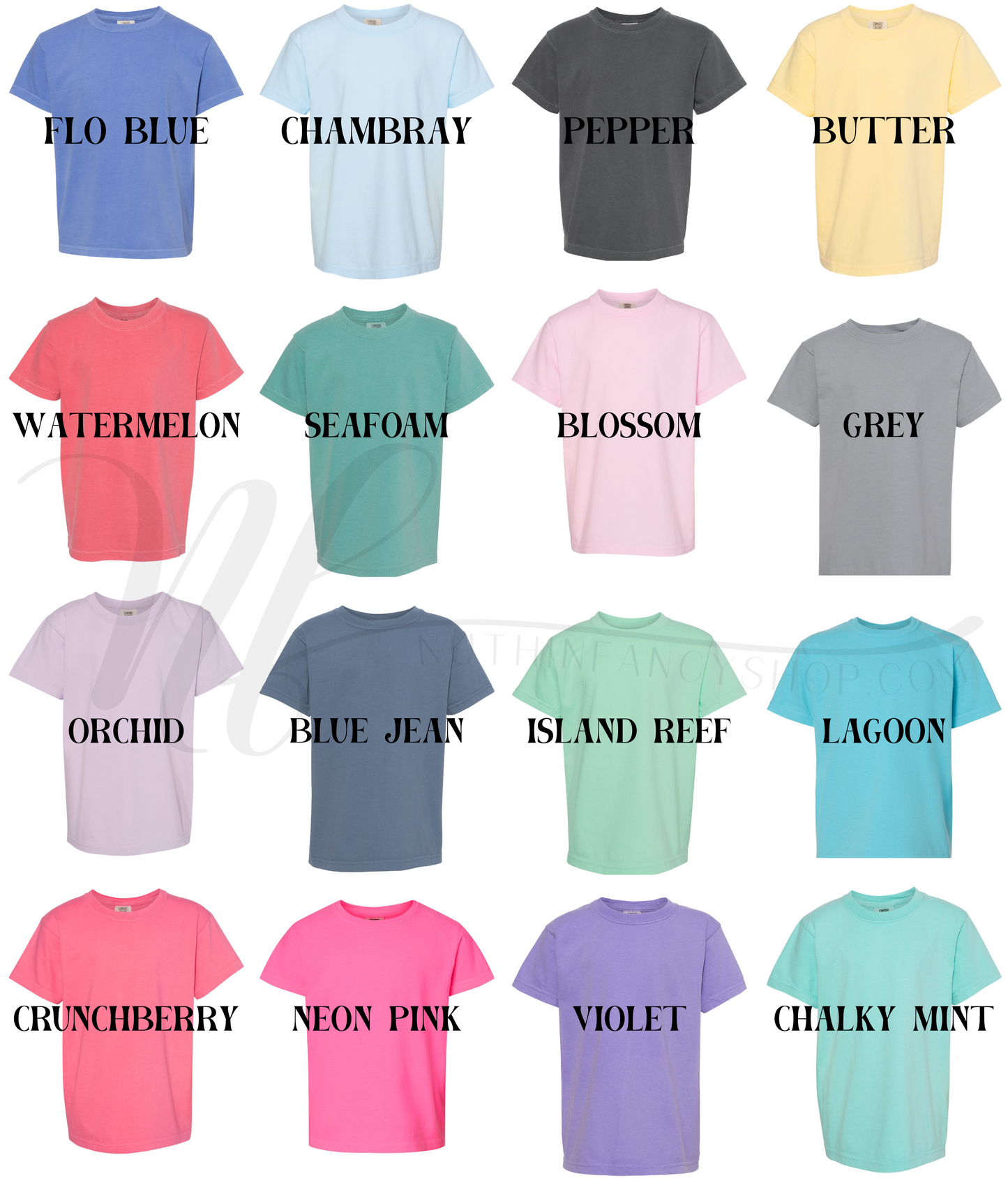 Preppy Plaid Apple Grade Set, Comfort Colors