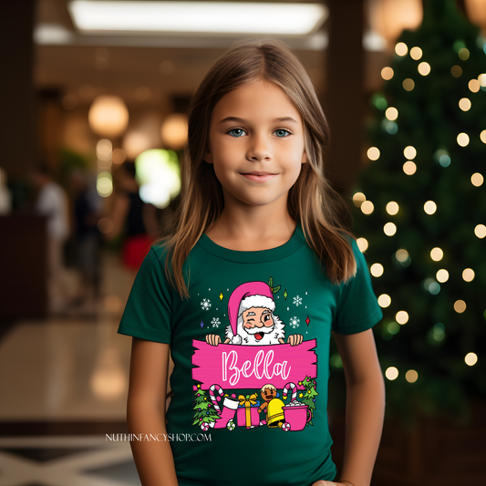 Personalized Santa with Essentials, PINK