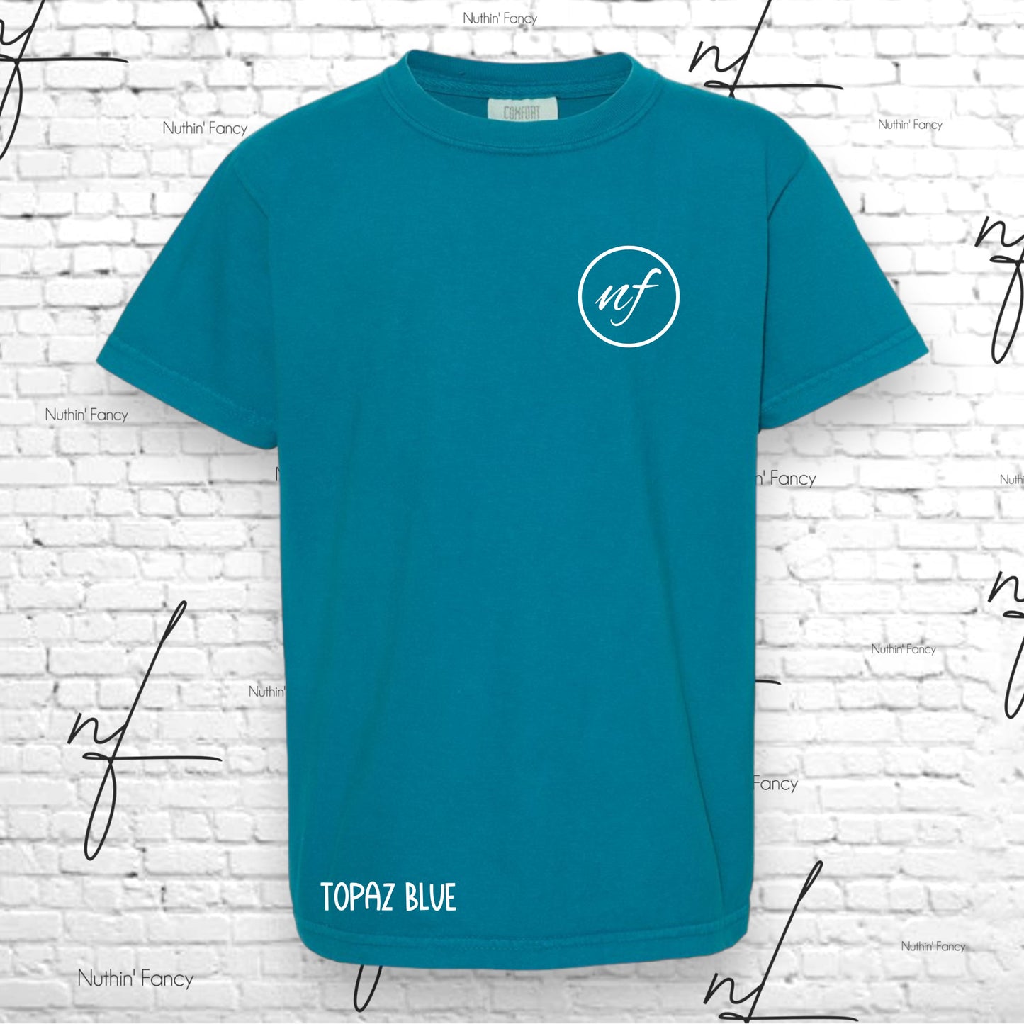 Comfort Colors Nuthin' Fancy Logo Tee