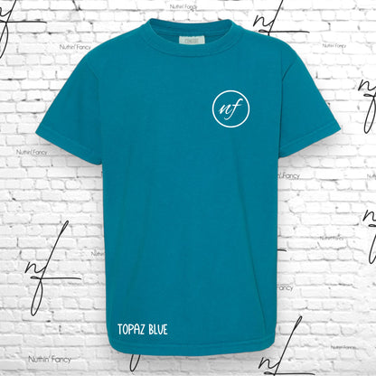 Comfort Colors Nuthin' Fancy Logo Tee