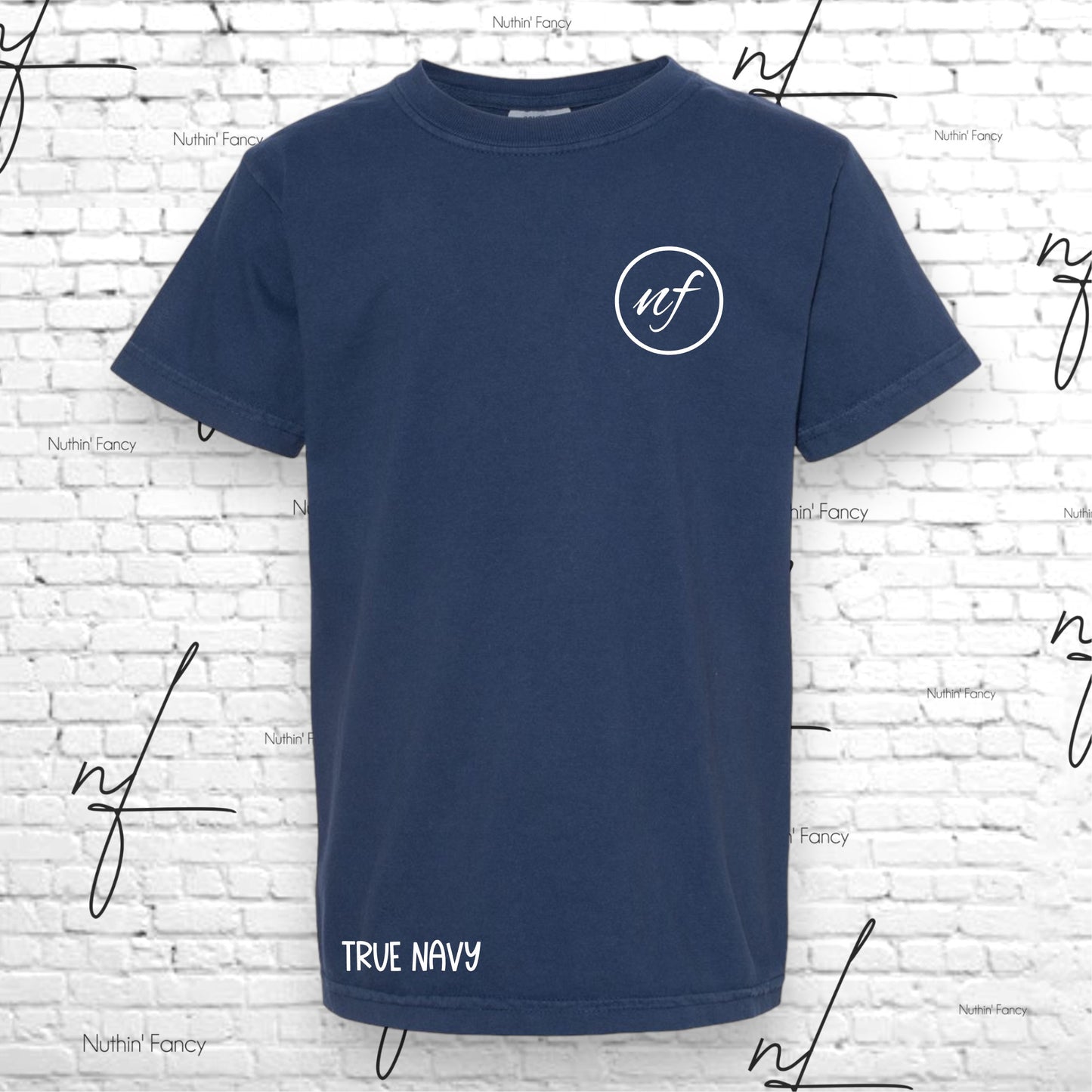 Comfort Colors Nuthin' Fancy Logo Tee