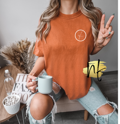 Comfort Colors Nuthin' Fancy Logo Tee