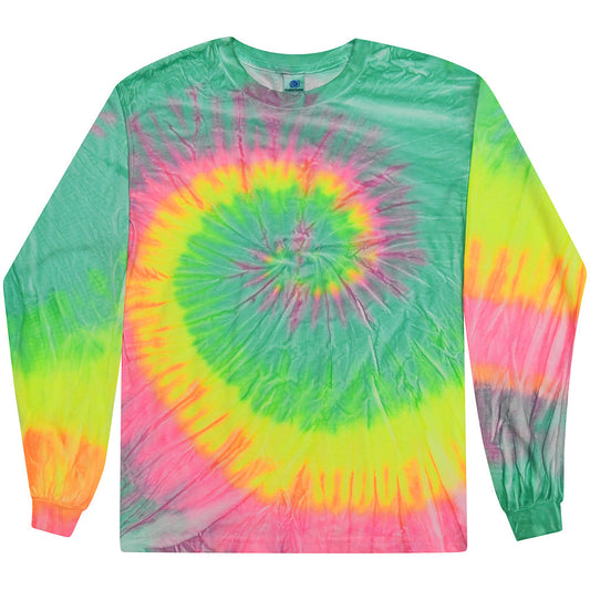 YOUTH Tie Dye Long Sleeve Blank (MORE COLOR OPTIONS)