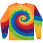 ADULT Tie Dye Long Sleeve Blank (MORE COLOR OPTIONS)