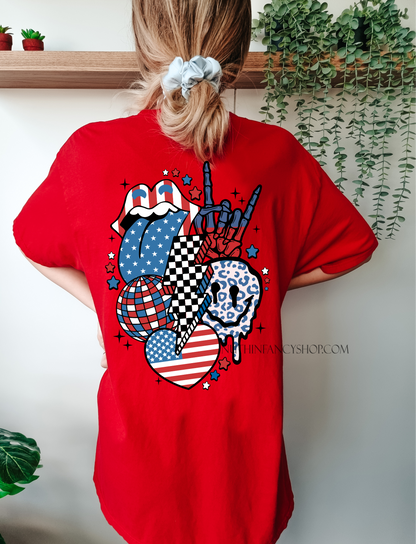 Retro Patriotic Collage