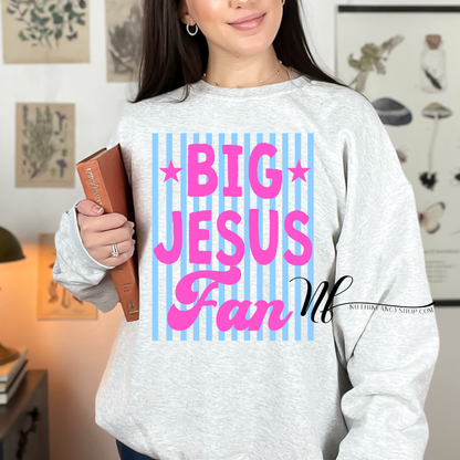 Preppy, Big Jesus Fan, Grey