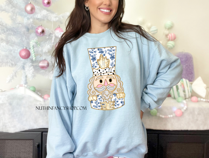 Floral Nutcracker Blue