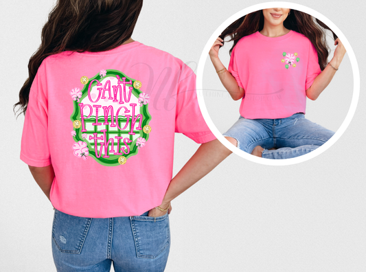 Preppy Can't Pinch This, Neon Pink