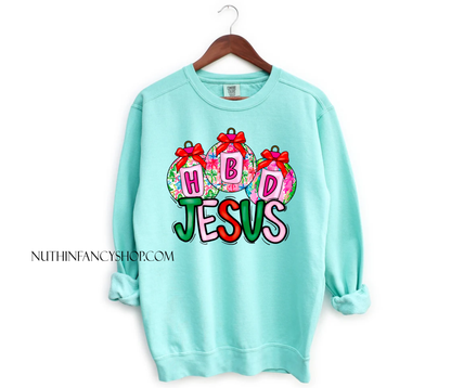 HBD Jesus Ornaments