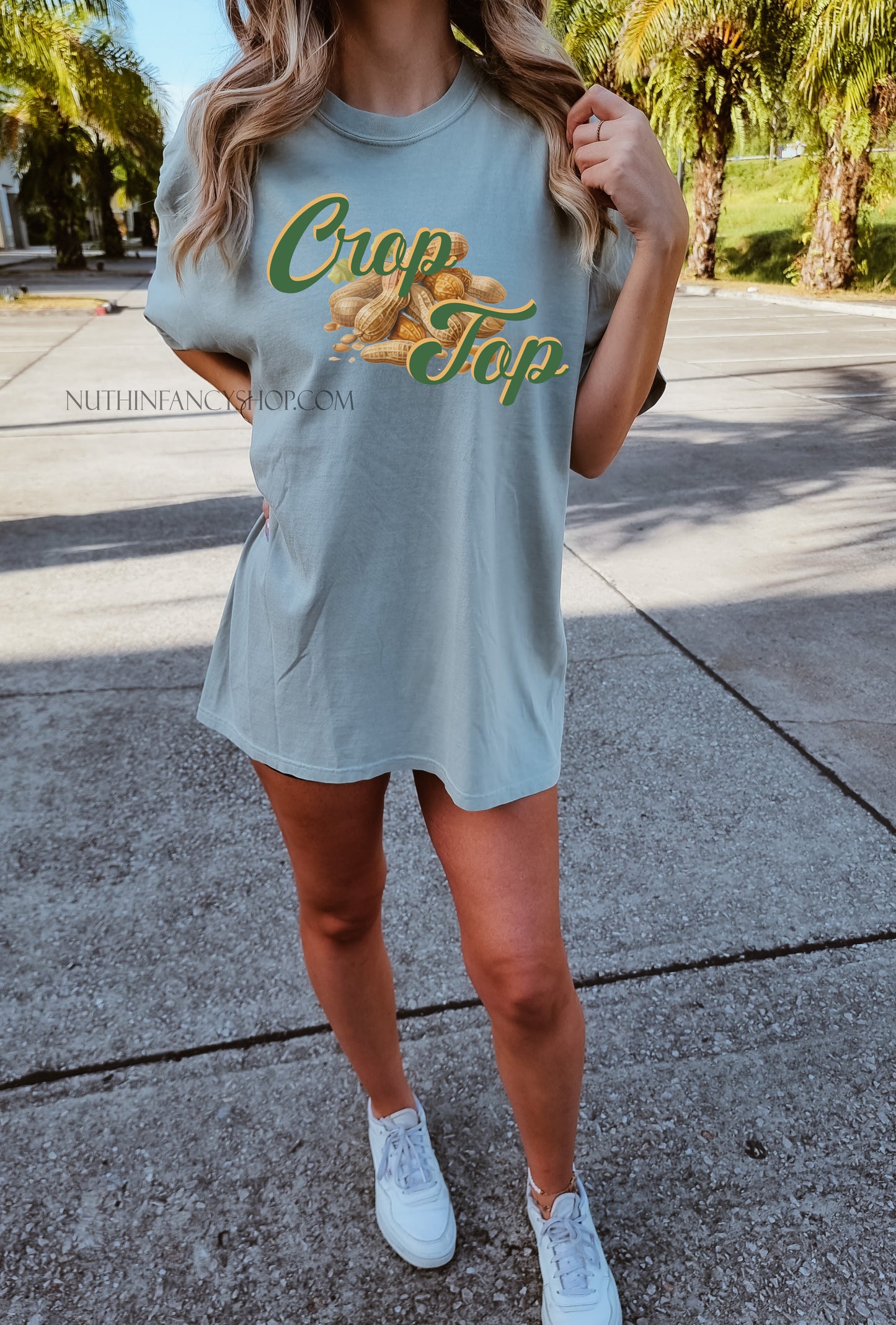 Peanuts Crop Top, Several Color Options