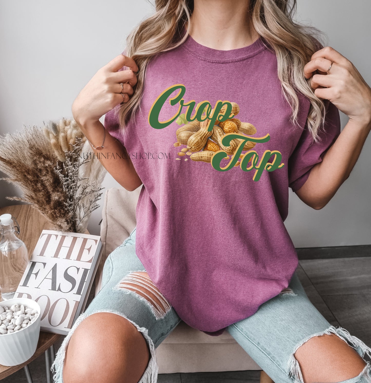 Peanuts Crop Top, Several Color Options