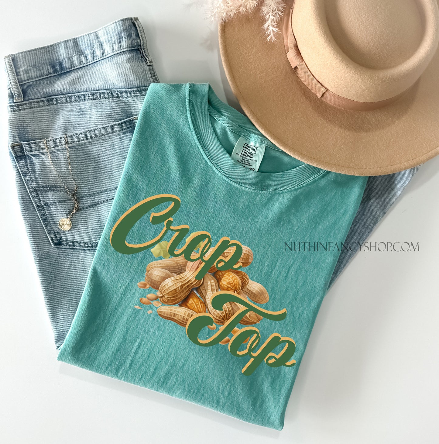 Peanuts Crop Top, Several Color Options