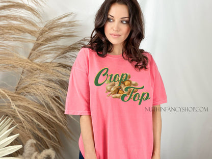 Peanuts Crop Top, Several Color Options