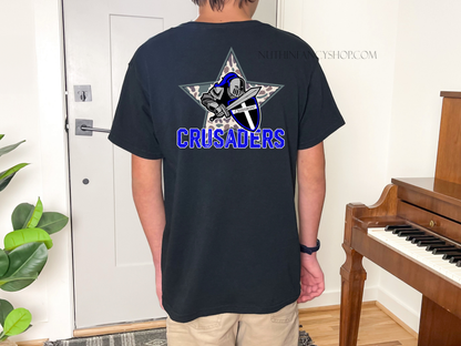 Crusaders Camo Star on Black