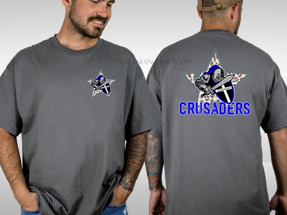 Crusaders Camo Star on Grey