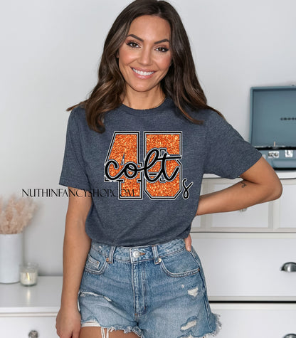 Colt 45s Faux Glitter