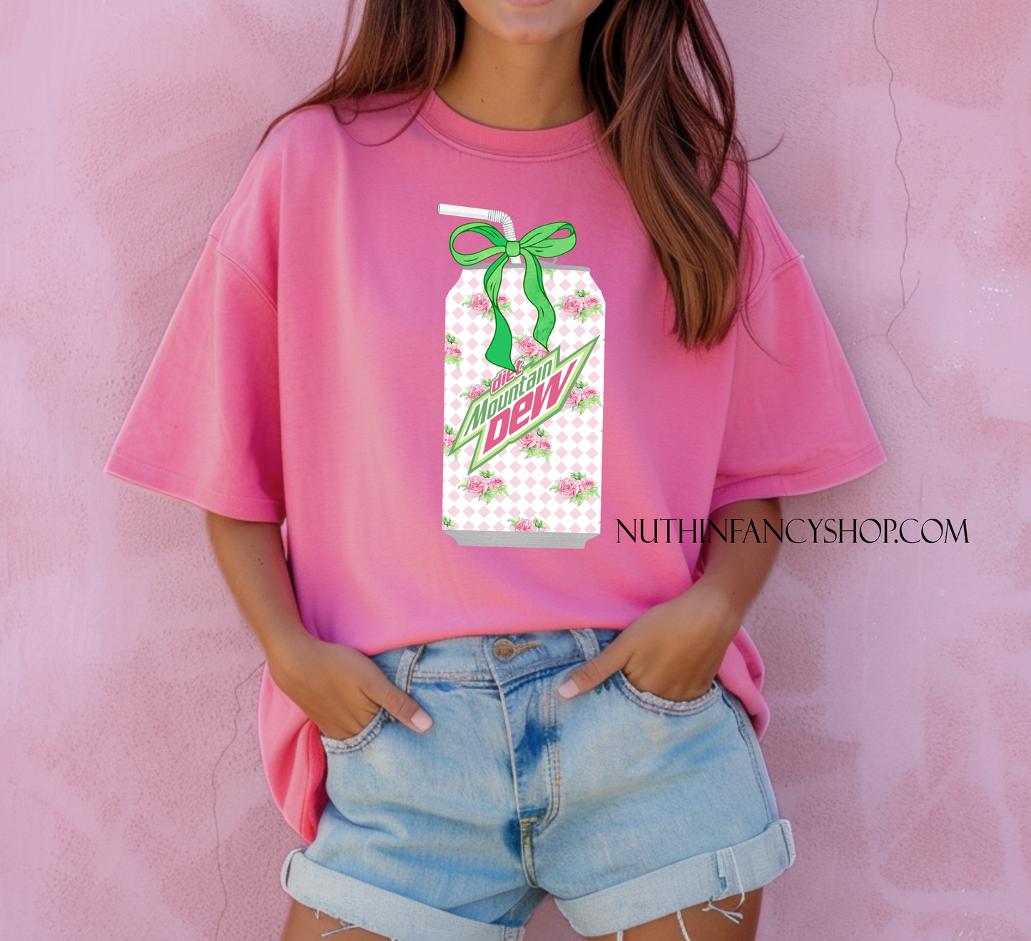 Floral DIET Mtn Dew Girly