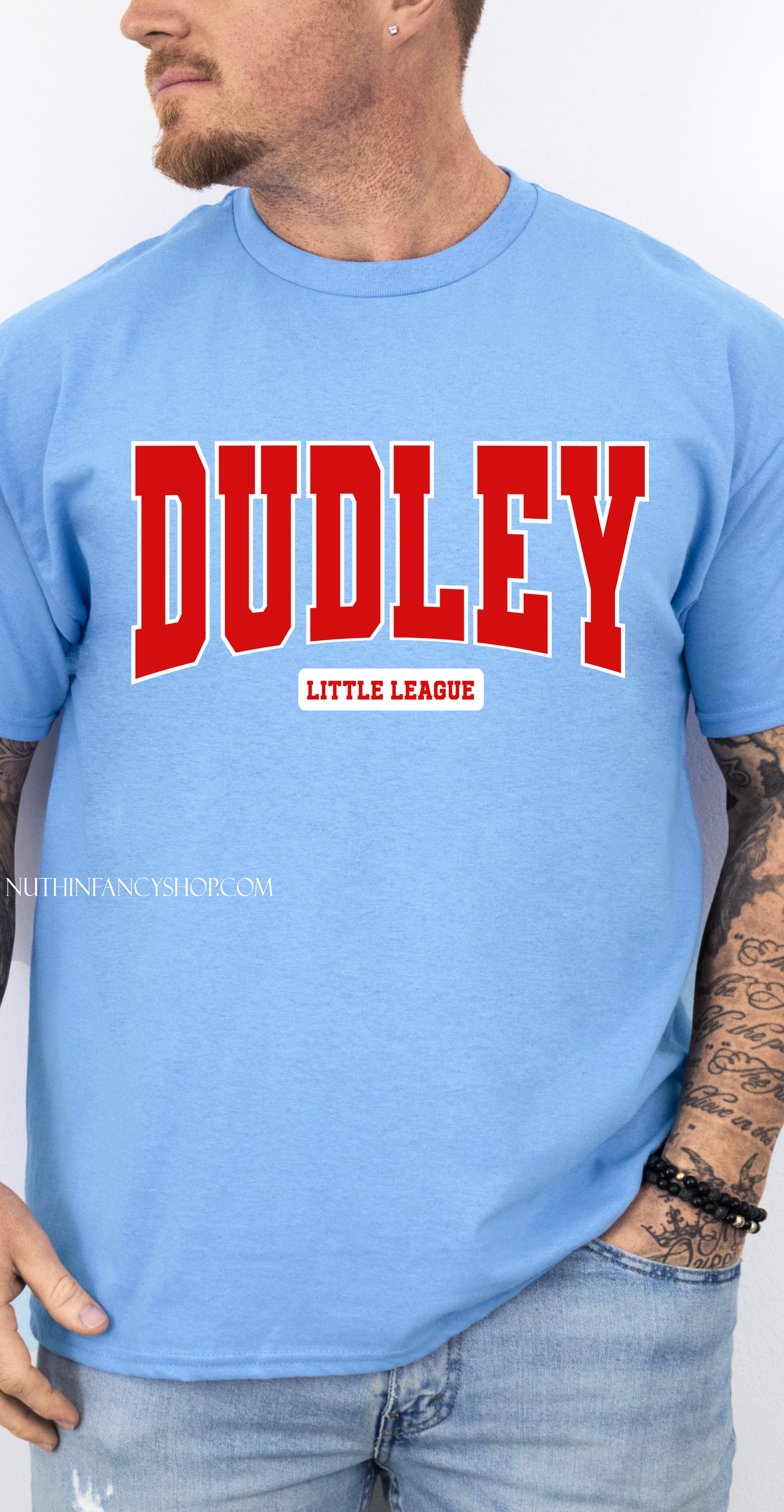 Dudley Varsity on Blue